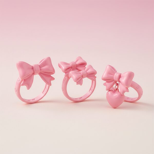 Cinnamoroll Bow Ring Trio
