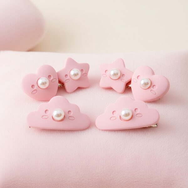 My Melody Diecut Bangs Clip Set