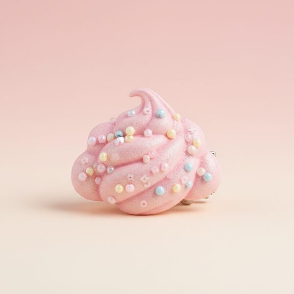 My Sweet Piano Meringue Party Hair Clip