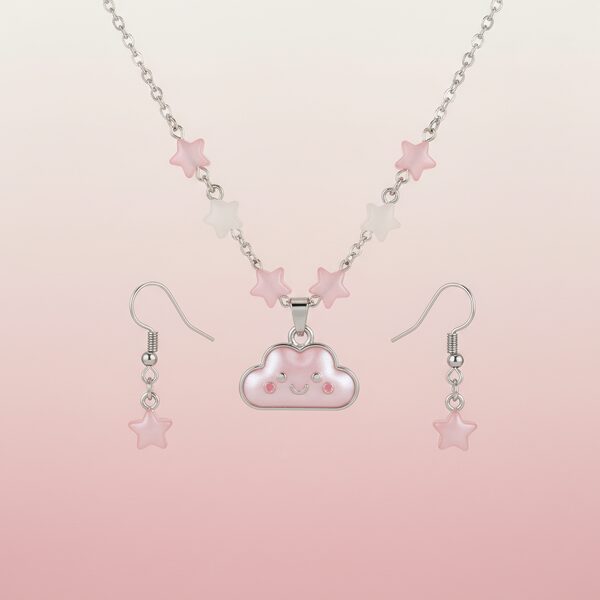 Sanrio Forever Fashionable Necklace Earrings Set