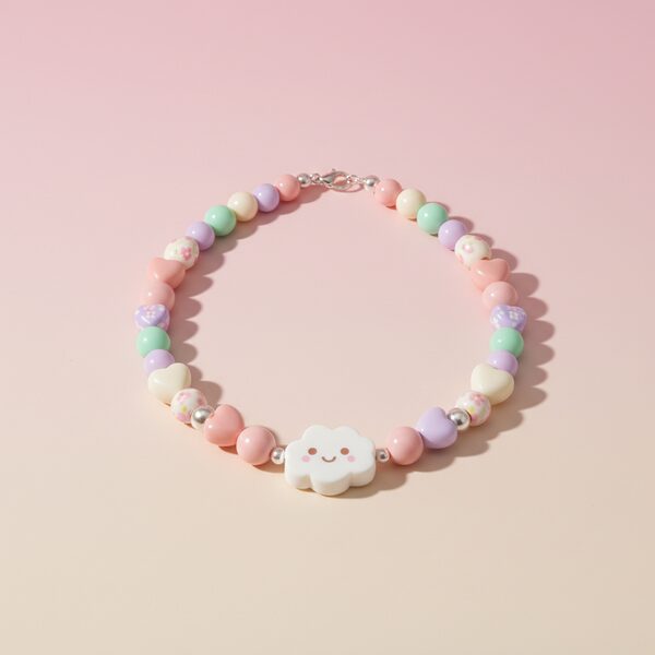 Sanrio Pastel Beaded Necklace