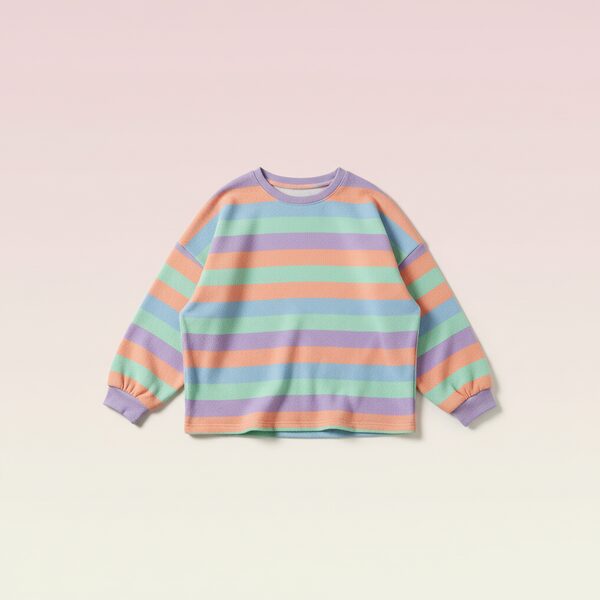 Pochacco Striped Long Sleeve