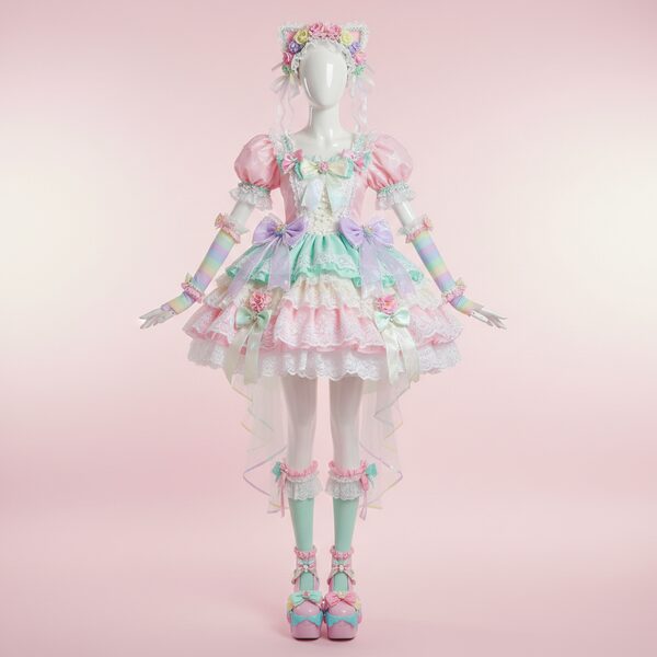 My Melody Cosplay Dress Set